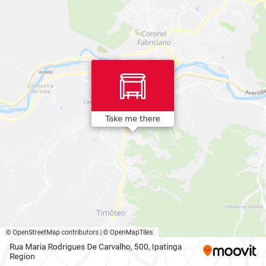 Rua Maria Rodrigues De Carvalho, 500 map