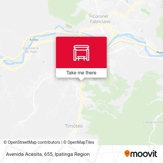 Avenida Acesita, 655 map