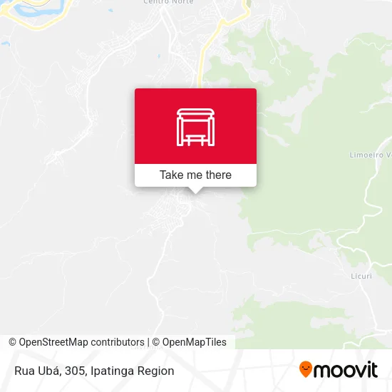 Rua Ubá, 305 map