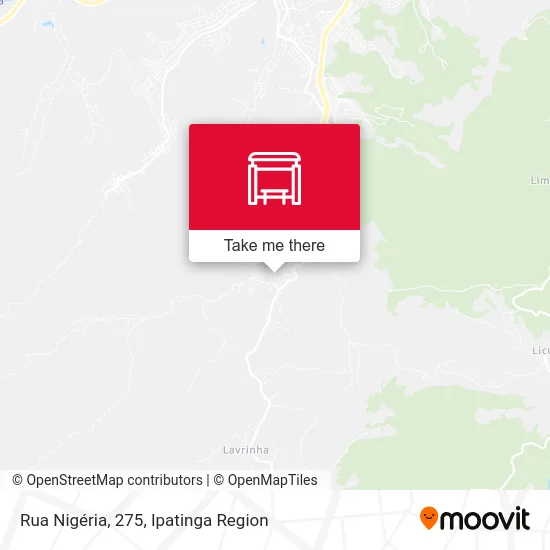 Rua Nigéria, 275 map