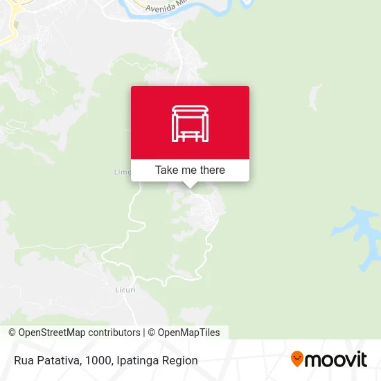 Rua Patativa, 1000 map