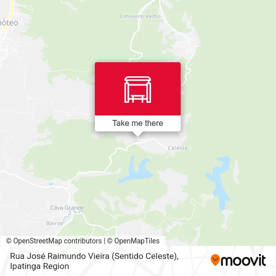 Rua José Raimundo Vieira (Sentido Celeste) map