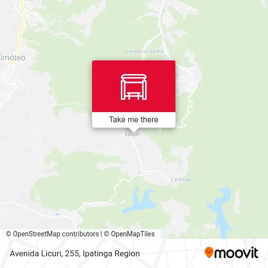 Avenida Licuri, 255 map