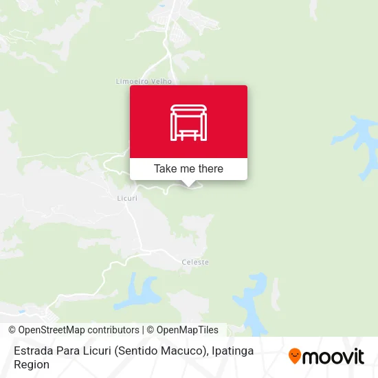 Estrada Para Licuri (Sentido Macuco) map
