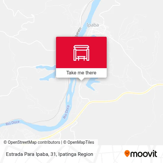 Estrada Para Ipaba, 31 map