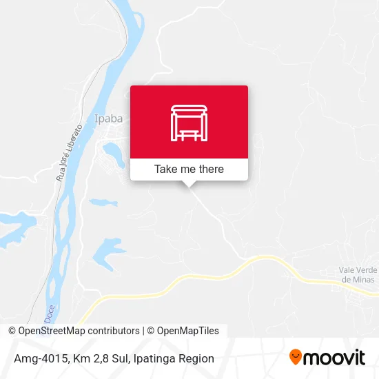 Amg-4015, Km 2,8 Sul map