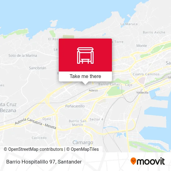 Barrio Hospitalillo 97 map