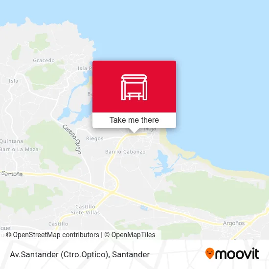 mapa Av.Santander (Ctro.Optico)