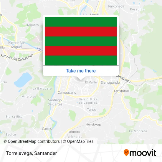 Torrelavega map