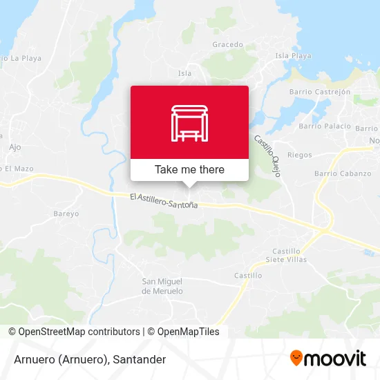 Arnuero map