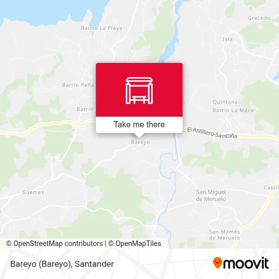 Bareyo map