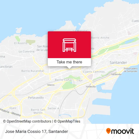 Jose Maria Cossio 17 map