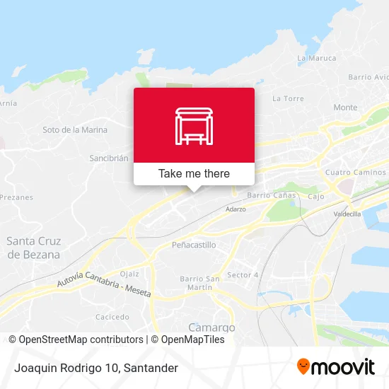 Joaquin Rodrigo 10 map