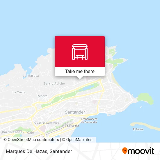 Marques De Hazas map