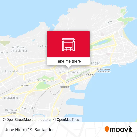 Jose Hierro 19 map