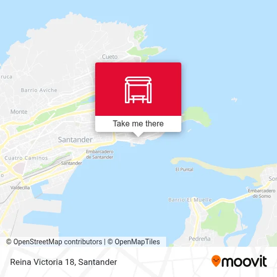 Reina Victoria 18 map