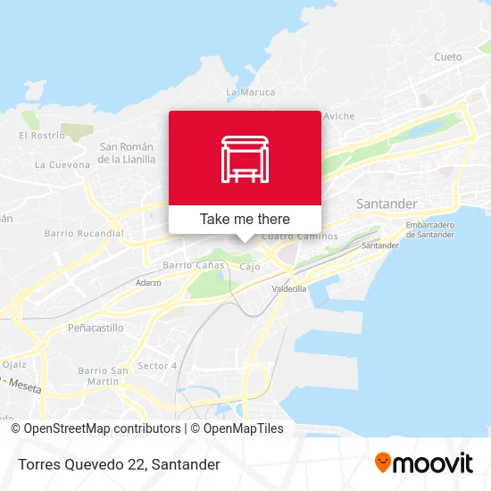 Torres Quevedo 22 map