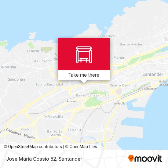 Jose Maria Cossio 52 map