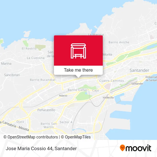 Jose Maria Cossio 44 map