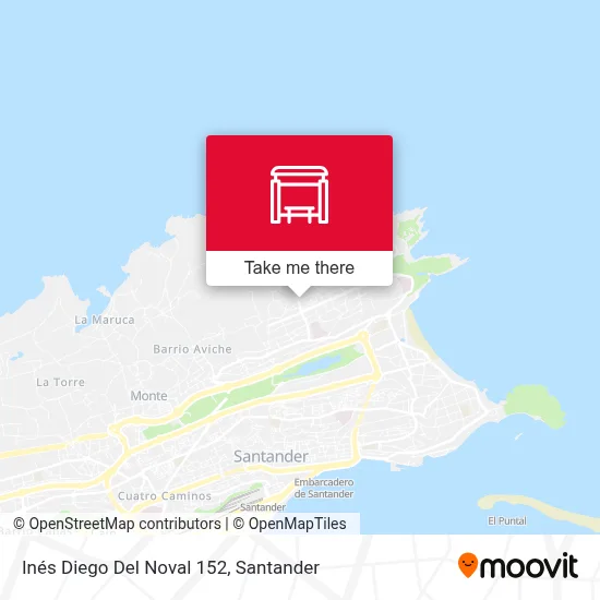 Inés Diego Del Noval 152 map