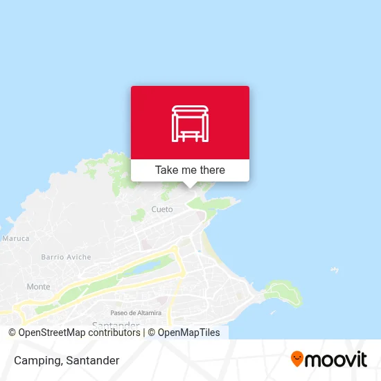 Camping map