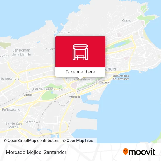 Mercado Mejico map