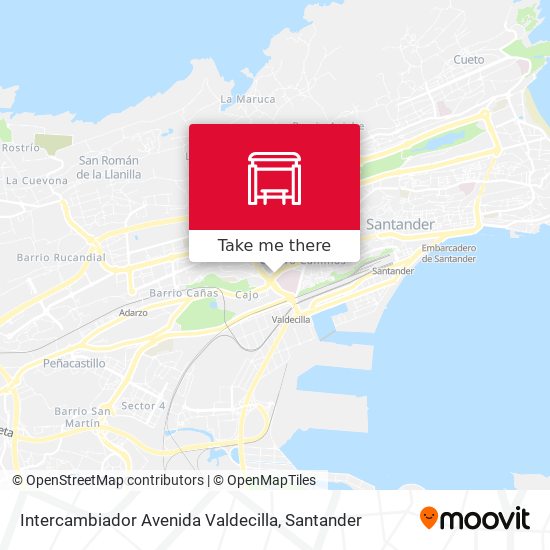 Intercambiador Avenida Valdecilla map