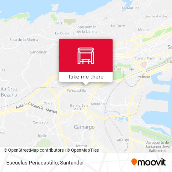 Escuelas Peñacastillo map