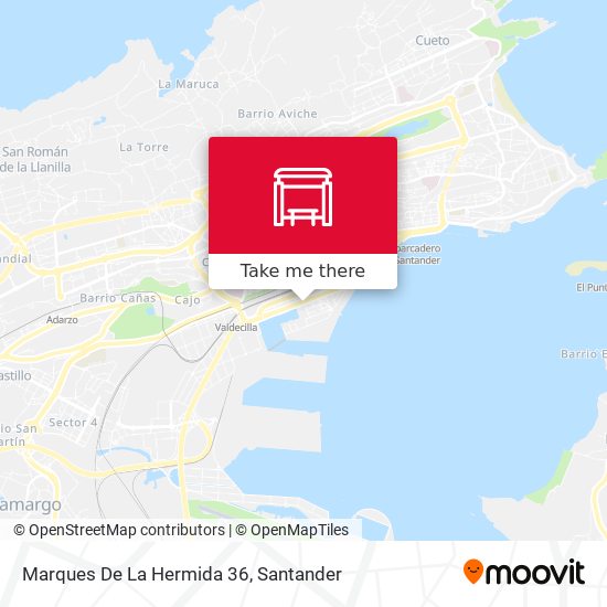 Marques De La Hermida 36 map