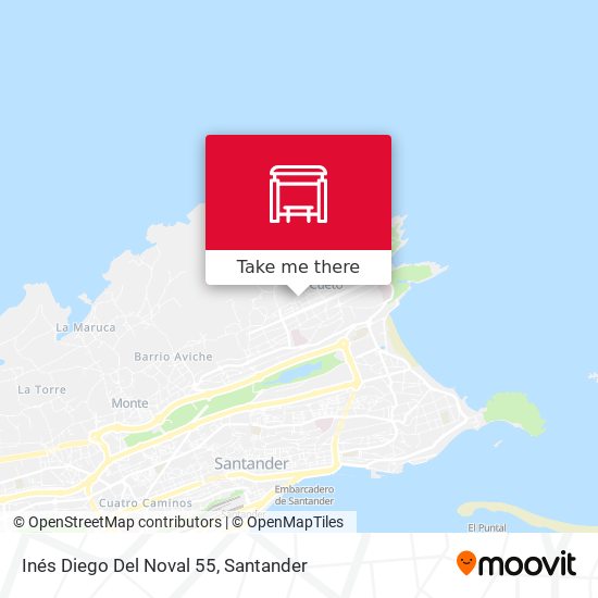 Inés Diego Del Noval 55 map