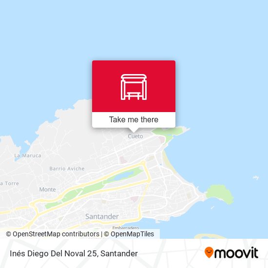 Inés Diego Del Noval 25 map
