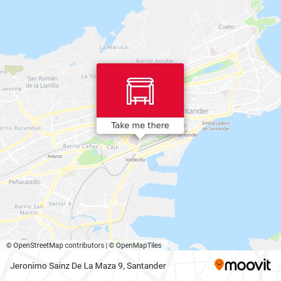 Jeronimo Sainz De La Maza 9 map