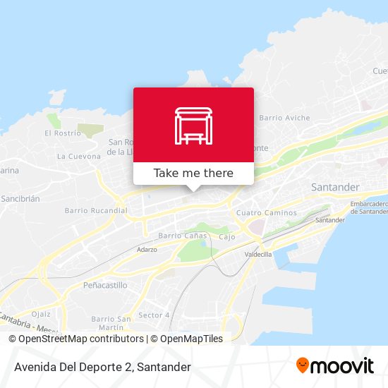Avenida Del Deporte 2 map
