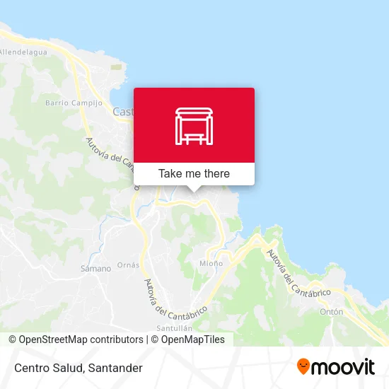 mapa Centro Salud