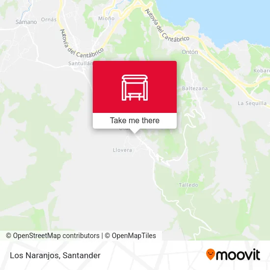 mapa Los Naranjos