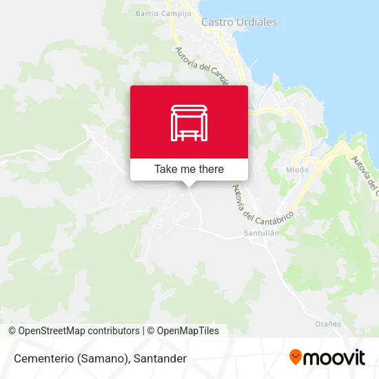 Cementerio (Samano) map