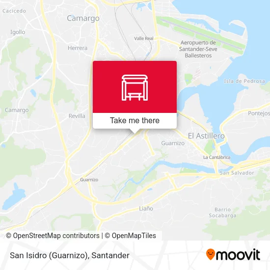mapa San Isidro (Guarnizo)