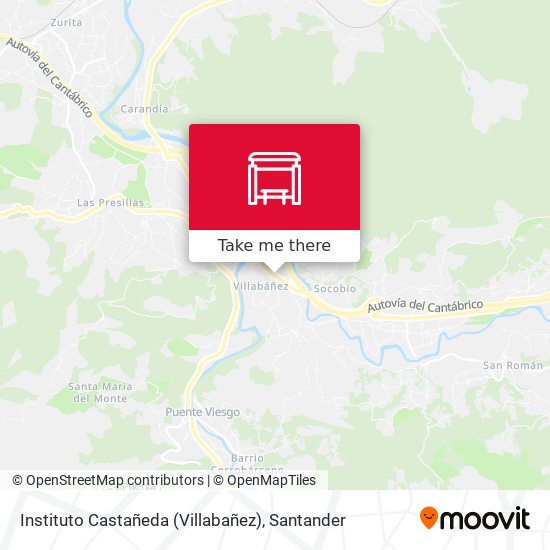 Instituto Castañeda (Villabañez) map