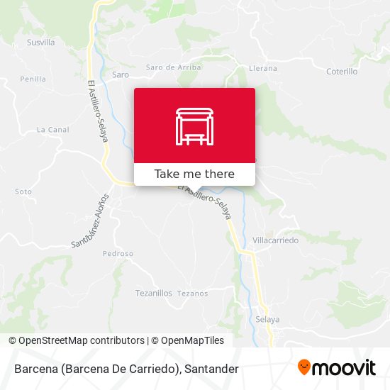 Barcena (Barcena De Carriedo) map