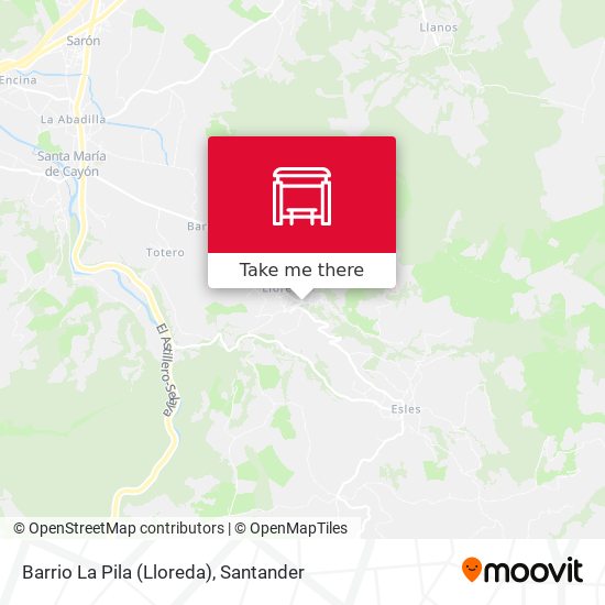 Barrio La Pila (Lloreda) map