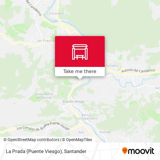 La Prada (Puente Viesgo) map