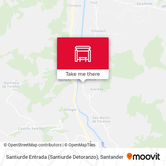 Santiurde Entrada (Santiurde Detoranzo) map