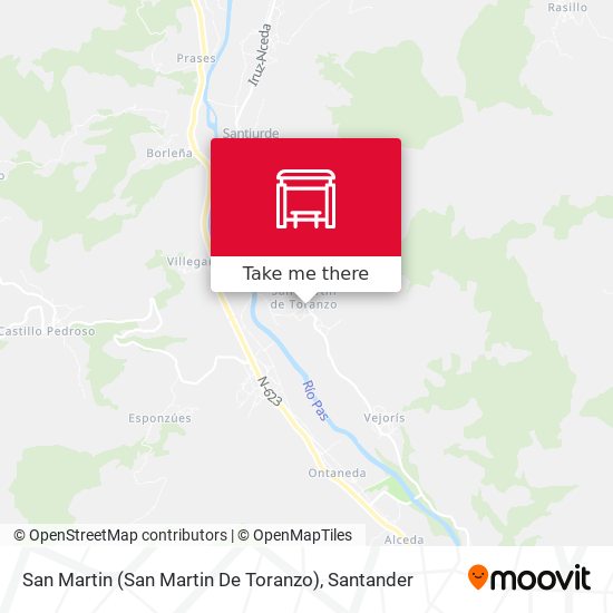 San Martin (San Martin De Toranzo) map