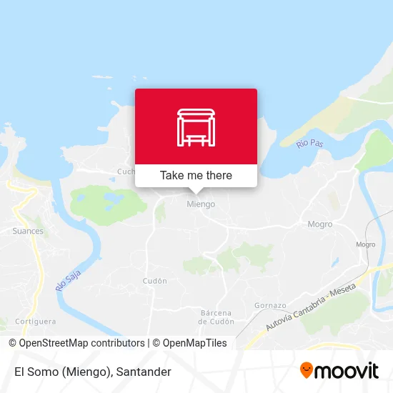 El Somo (Miengo) map