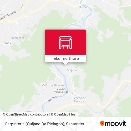 Carpinteria (Quijano De Pielagos) map