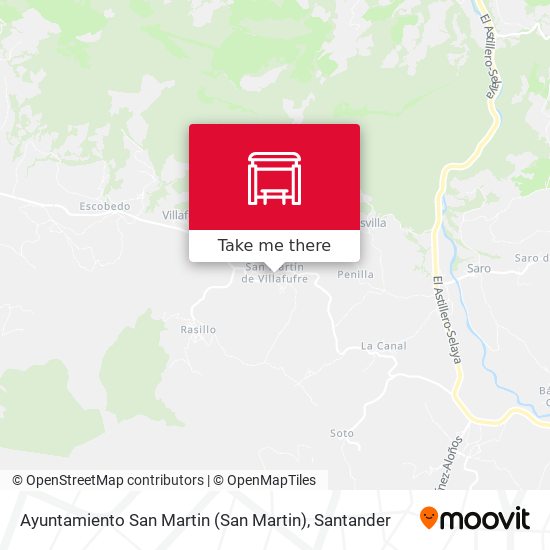 Ayuntamiento San Martin map