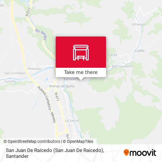 San Juan De Raicedo map
