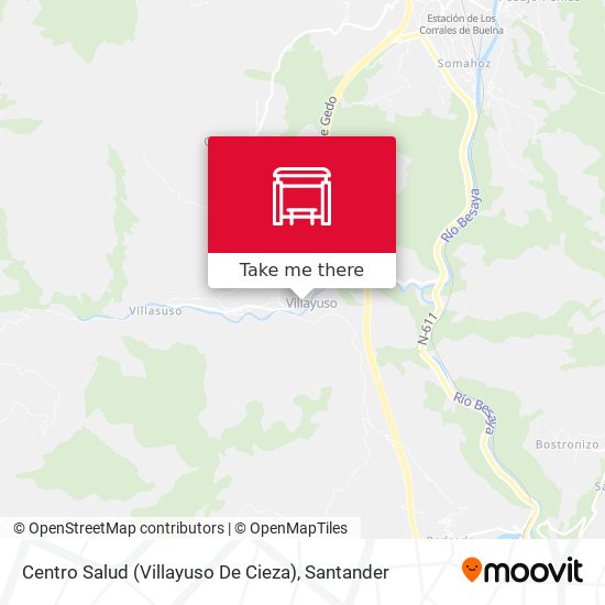 Centro Salud (Villayuso De Cieza) map