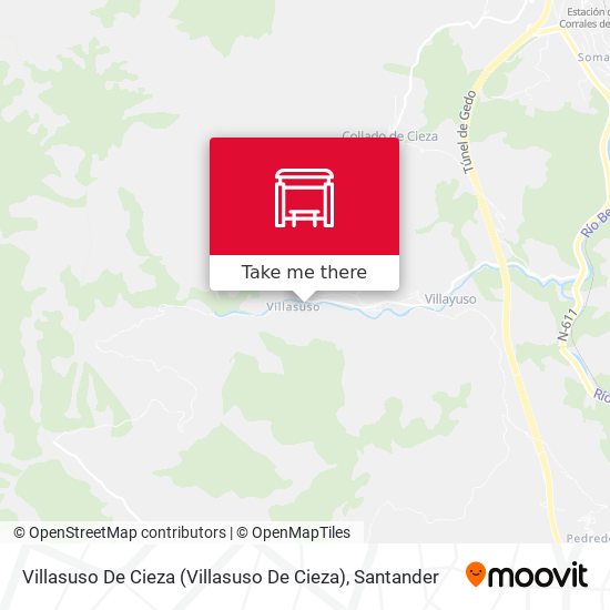 mapa Villasuso De Cieza