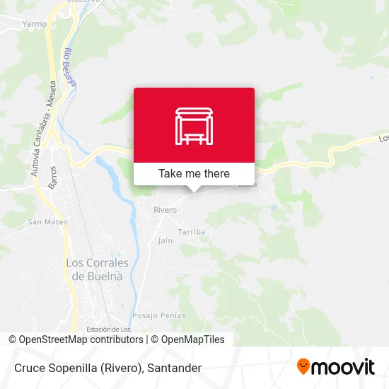 Cruce Sopenilla (Rivero) map